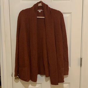 Burnt orange cardigan